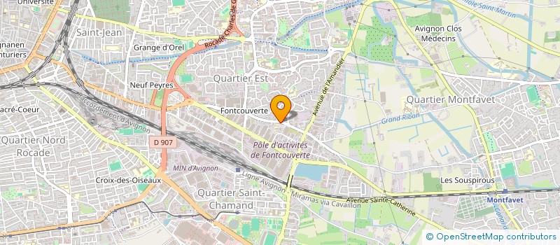 localisation de l'entreprise CEDIPRO  AVIGNON