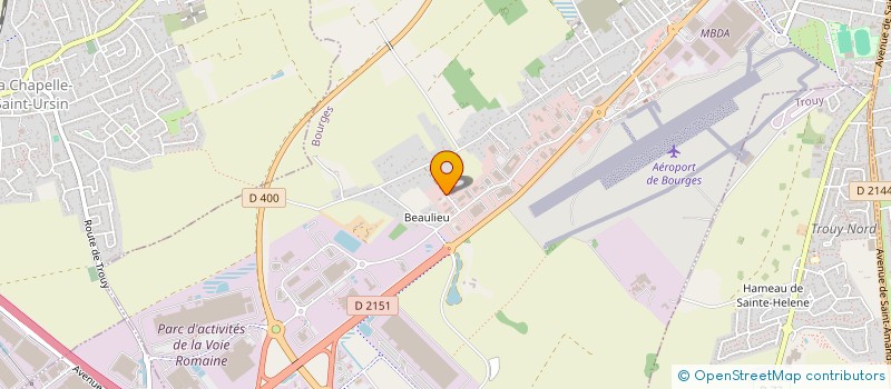 localisation de l'entreprise CEDITOYS  BOURGES