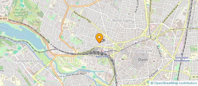 localisation de l'entreprise CEDIX JAURES à DIJON