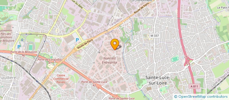localisation de l'entreprise CEDL'IMMO à NANTES