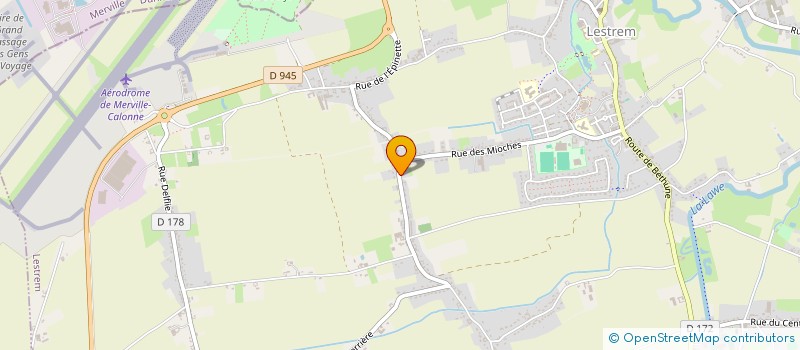 localisation de l'entreprise CEDLY  LESTREM