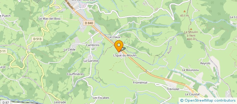 localisation de l'entreprise CEDLY  MAYRAN