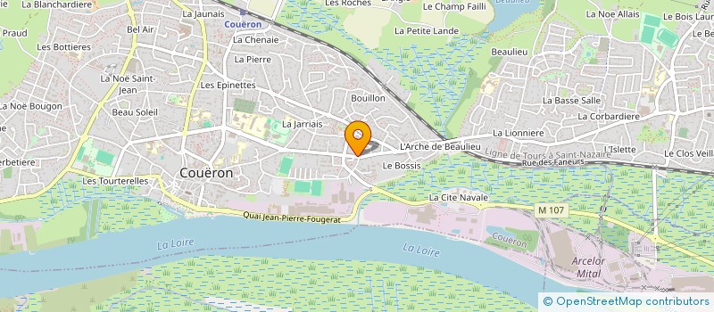 localisation de l'entreprise CEDMALLET à COUERON