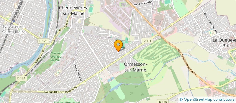 localisation de l'entreprise CEDMAT  ORMESSON-SUR-MARNE