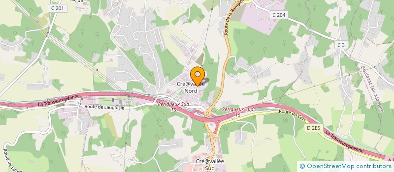 localisation de l'entreprise CEDO  COULOUNIEIX-CHAMIERS