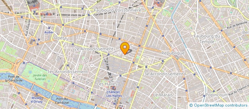 localisation de l'entreprise CEDOLLE à PARIS