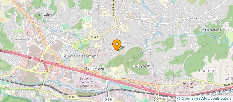 localisation de l'entreprise CEDOQ SARL  MARSEILLE