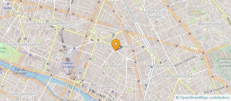 localisation de l'entreprise CEDOR  PARIS