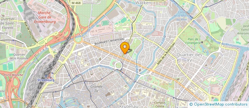 localisation de l'entreprise CEDOR BIS  STRASBOURG