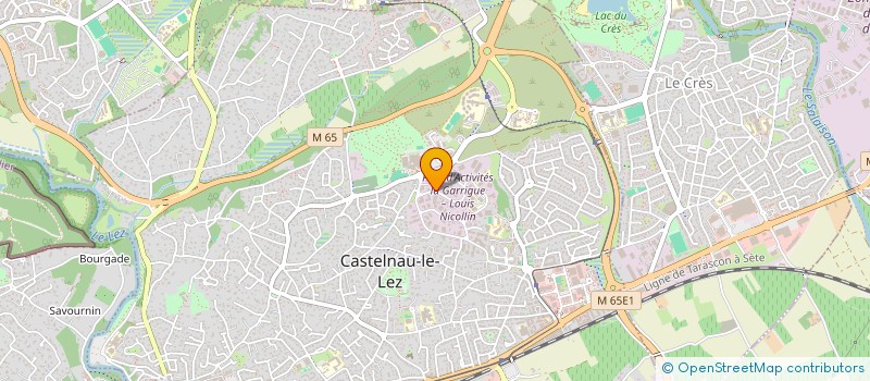 localisation de l'entreprise CEDPOLY INVEST  CASTELNAU-LE-LEZ