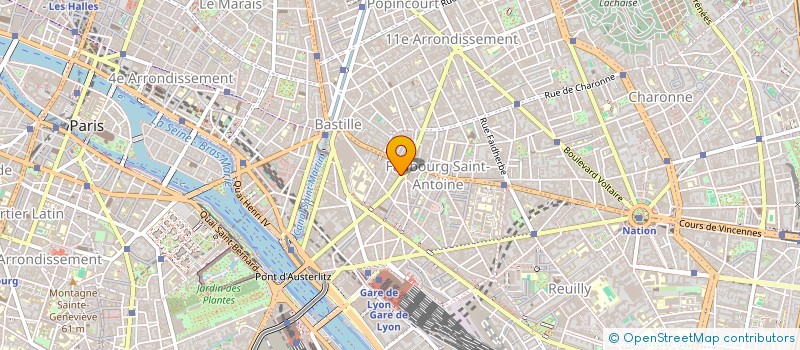 localisation de l'entreprise CEDRA PRODUCTIONS  PARIS