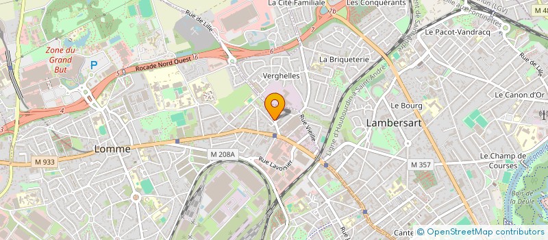 localisation de l'entreprise CEDRAGIR à LILLE