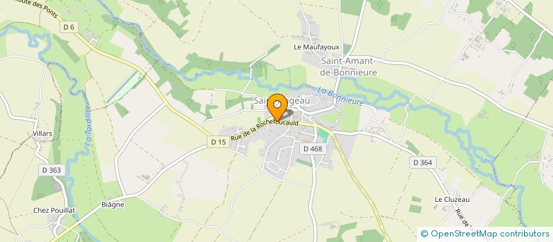 localisation de l'entreprise CEDRAT à VAL-DE-BONNIEURE