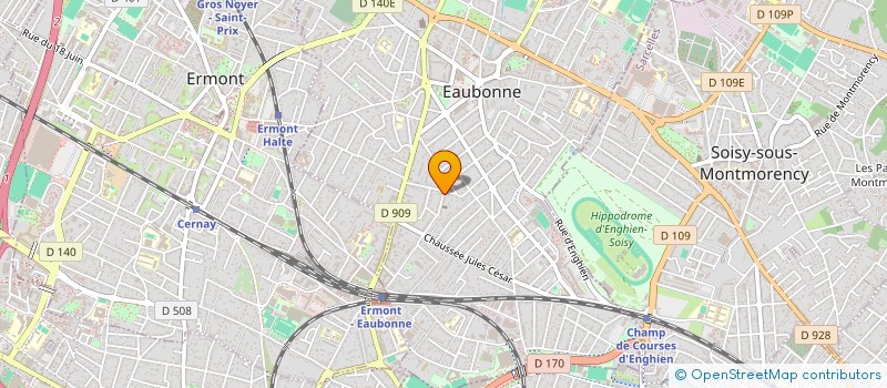 localisation de l'entreprise CEDRE 29  EAUBONNE