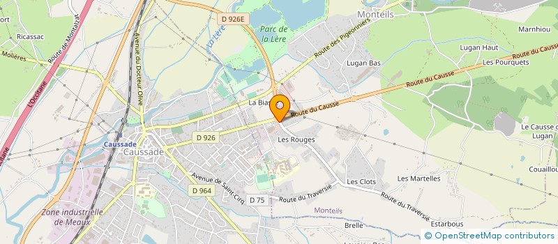 localisation de l'entreprise CEDRE  MONDEVILLE