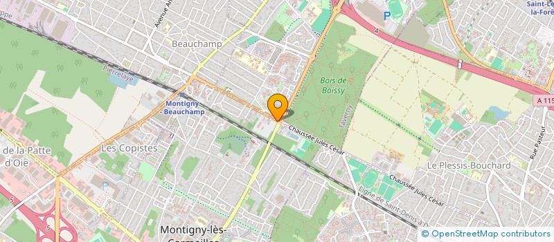 localisation de l'entreprise CEDRE à BEAUCHAMP