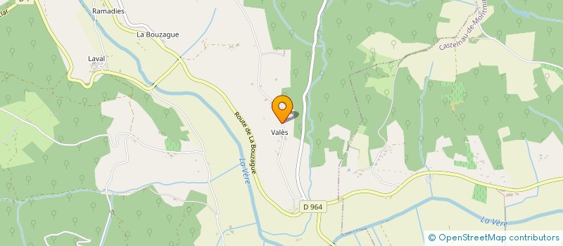 localisation de l'entreprise CEDRE  VAOUR