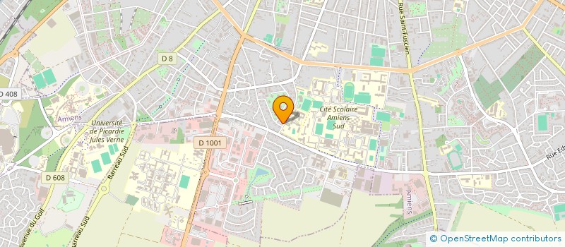 localisation de l'entreprise CEDRE  AMIENS