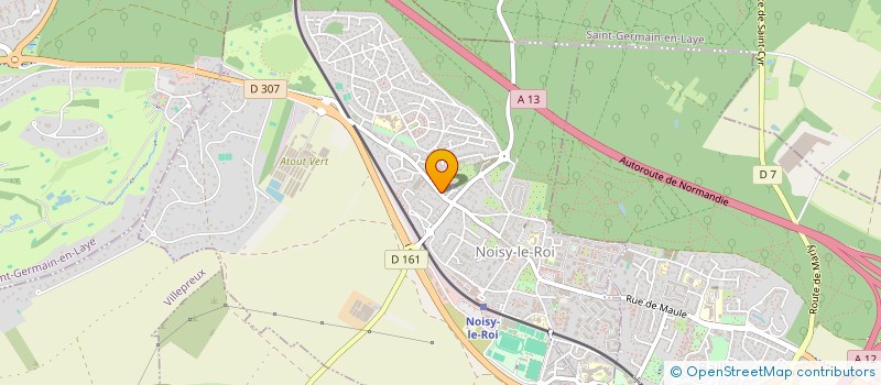 localisation de l'entreprise CEDRE BLEU PATRIMOINE à NOISY-LE-ROI