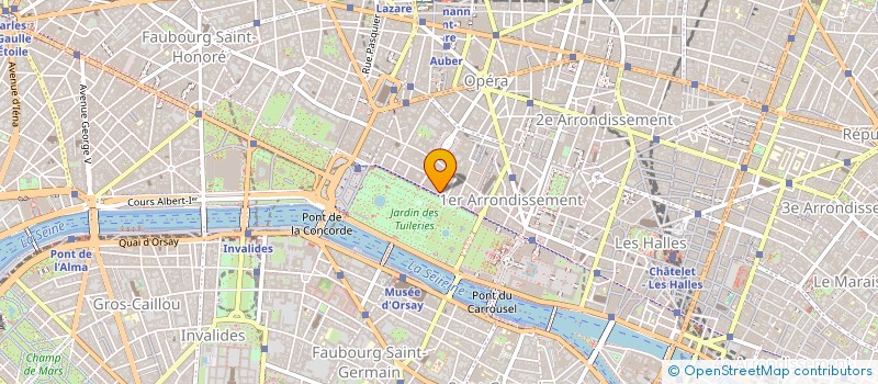 localisation de l'entreprise CEDRE CAPITAL  PARIS