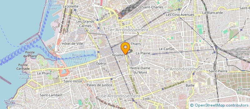localisation de l'entreprise CEDRE DORE INVESTISSEMENTS à MARSEILLE