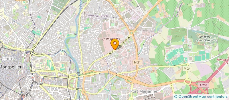localisation de l'entreprise CEDRE ENERGIES à MONTPELLIER