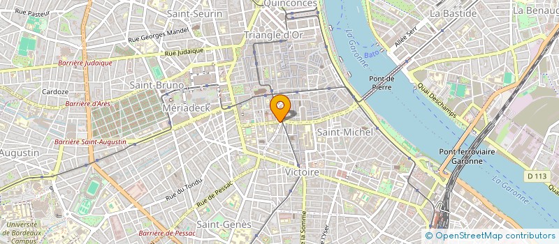 localisation de l'entreprise CEDRE ET VOUS  BORDEAUX