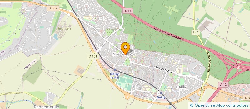 localisation de l'entreprise CEDRE LOISIRS à NOISY-LE-ROI