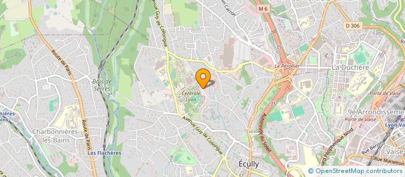 localisation de l'entreprise CEDRE QUATRE  ECULLY