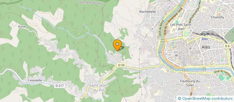 localisation de l'entreprise CEDRE RESEAUX ELECTRIQUES ET URBANISME à ALES