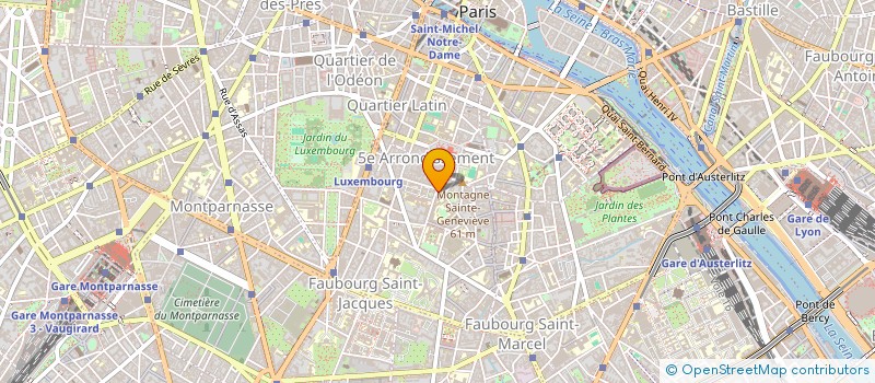 localisation de l'entreprise CEDRE S PLUS à PARIS