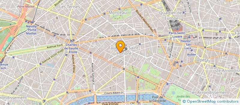 localisation de l'entreprise CEDRE SUR SEINE  PARIS