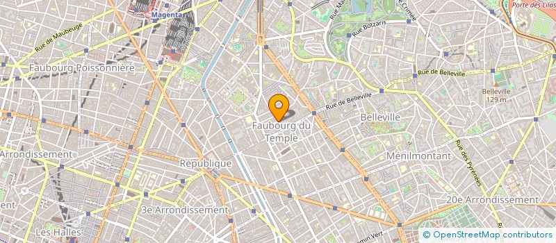 localisation de l'entreprise CEDREPHONE  PARIS