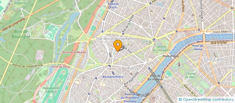 localisation de l'entreprise CEDRES PARIS  PARIS