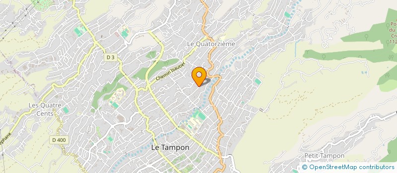 localisation de l'entreprise CEDRES PROMOTION  LE TAMPON