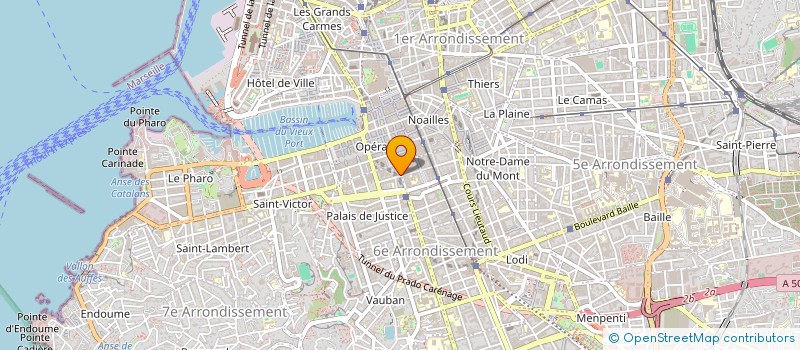 localisation de l'entreprise CEDRIC à MARSEILLE