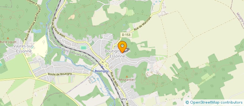 localisation de l'entreprise CEDRIC AUTO ADB  BOUTIGNY-SUR-ESSONNE