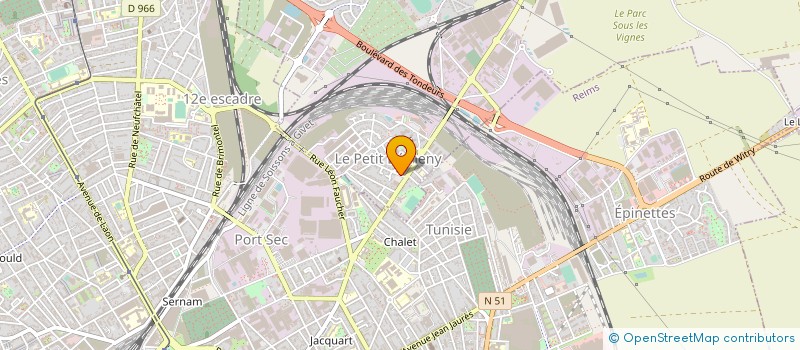 localisation de l'entreprise CEDRIC BERIOT  BETHENY