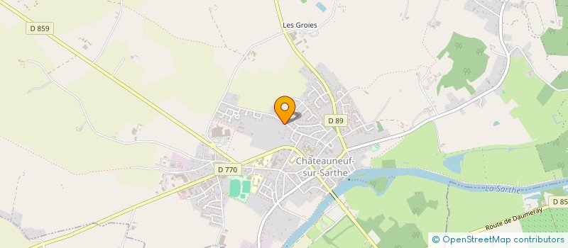 localisation de l'entreprise CEDRIC BERNARD à LES HAUTS-D'ANJOU