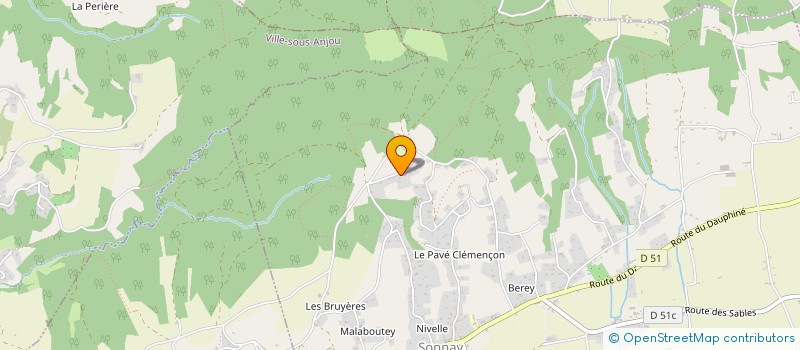 localisation de l'entreprise CEDRIC CORLER LOCATION  SONNAY