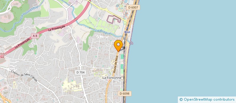localisation de l'entreprise CEDRIC ET GAETAN à ANTIBES