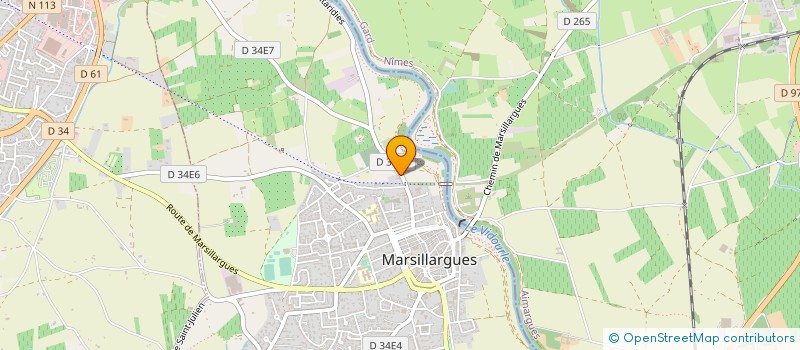 localisation de l'entreprise CEDRIC ET MIKAEL  MARSILLARGUES