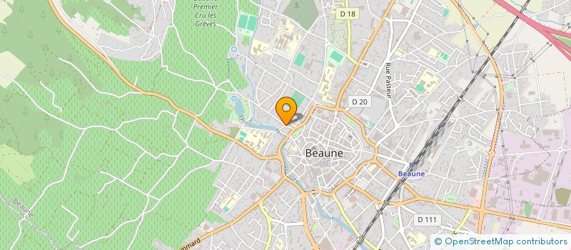 localisation de l'entreprise CEDRIC GALLIEGUE à BEAUNE