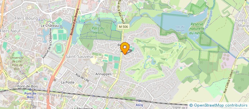 localisation de l'entreprise CEDRIC GARDEZ à VILLENEUVE-D'ASCQ