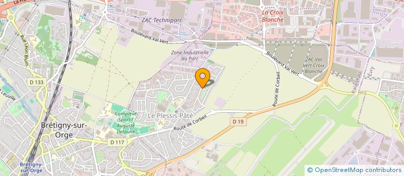 localisation de l'entreprise CEDRIC HOLDING  LE PLESSIS-PATE