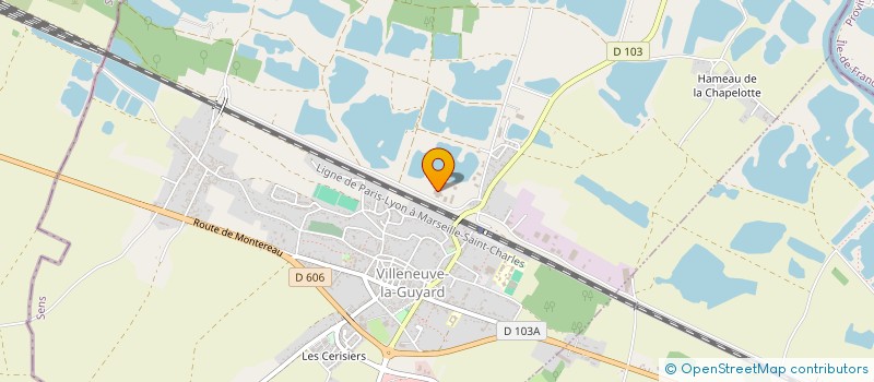 localisation de l'entreprise CEDRIC IDEAL AUTO à VILLENEUVE-LA-GUYARD