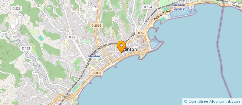 localisation de l'entreprise CEDRIC INSALACO  MENTON