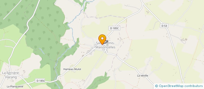 localisation de l'entreprise CEDRIC LECHARTIER  SOULEUVRE EN BOCAGE