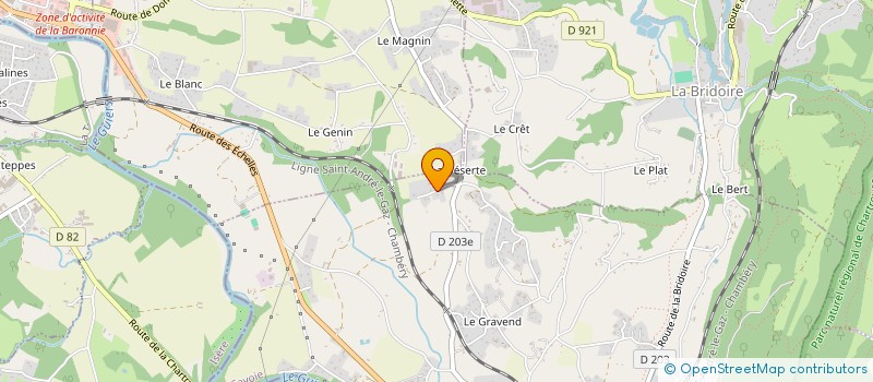 localisation de l'entreprise CEDRIC & NAUSICAA  SAINT-BERON