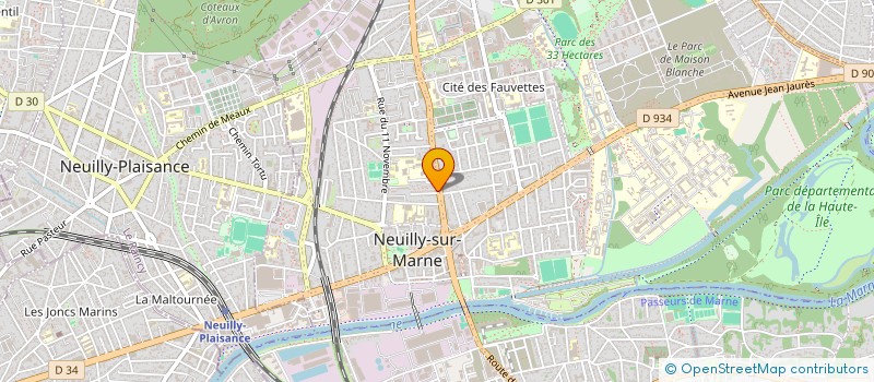 localisation de l'entreprise CEDRIC PACHA CECILE à NEUILLY-SUR-MARNE